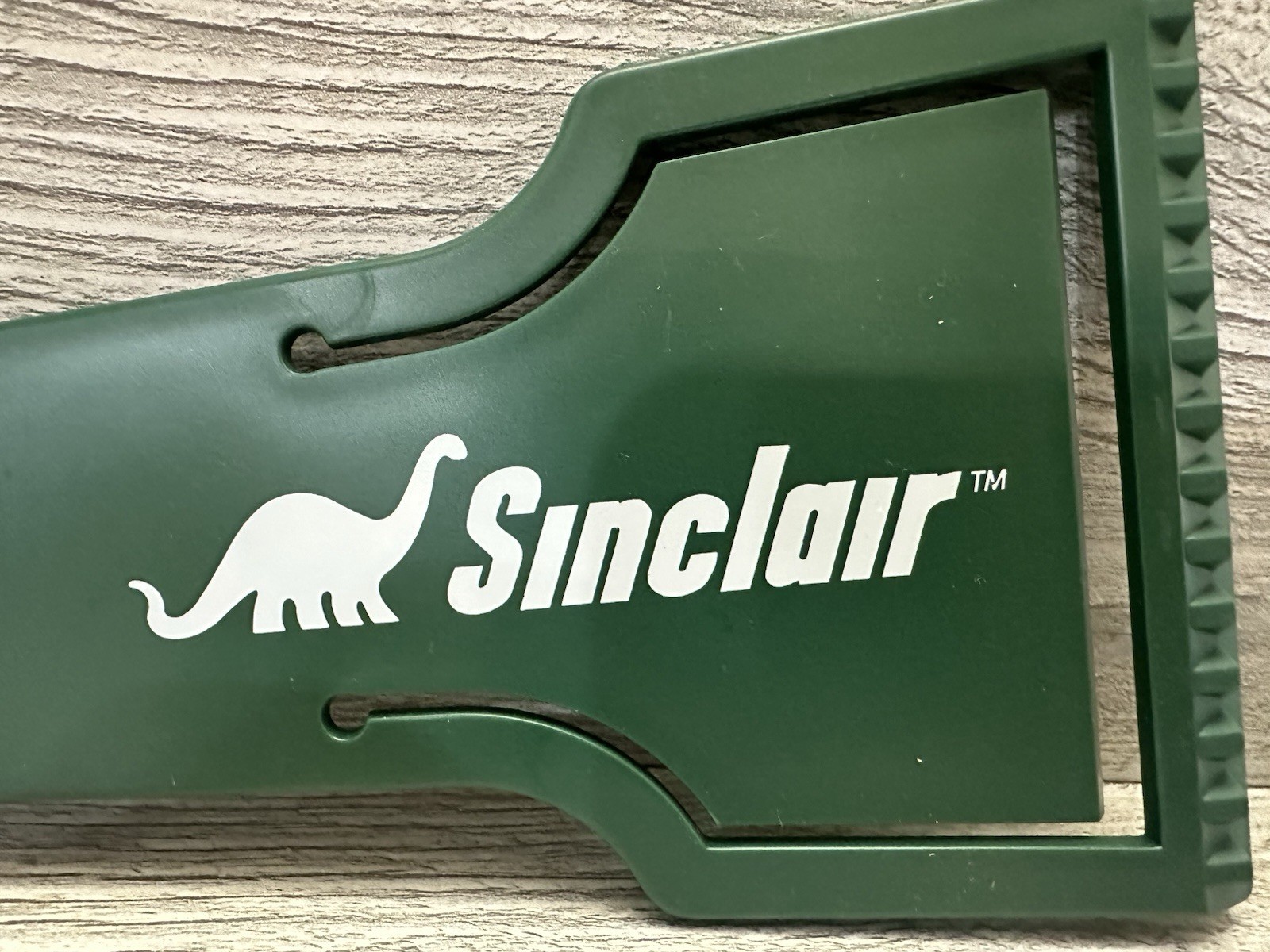 Sinclair Gas Station Ice Scraper With Dino Sinclair logo New!