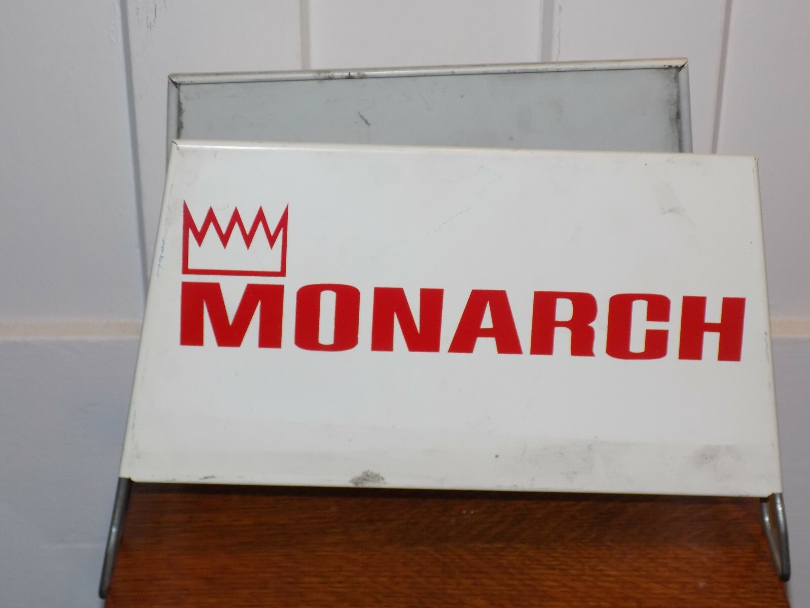 Vintage Monarch Metal Store Tire Display Rack