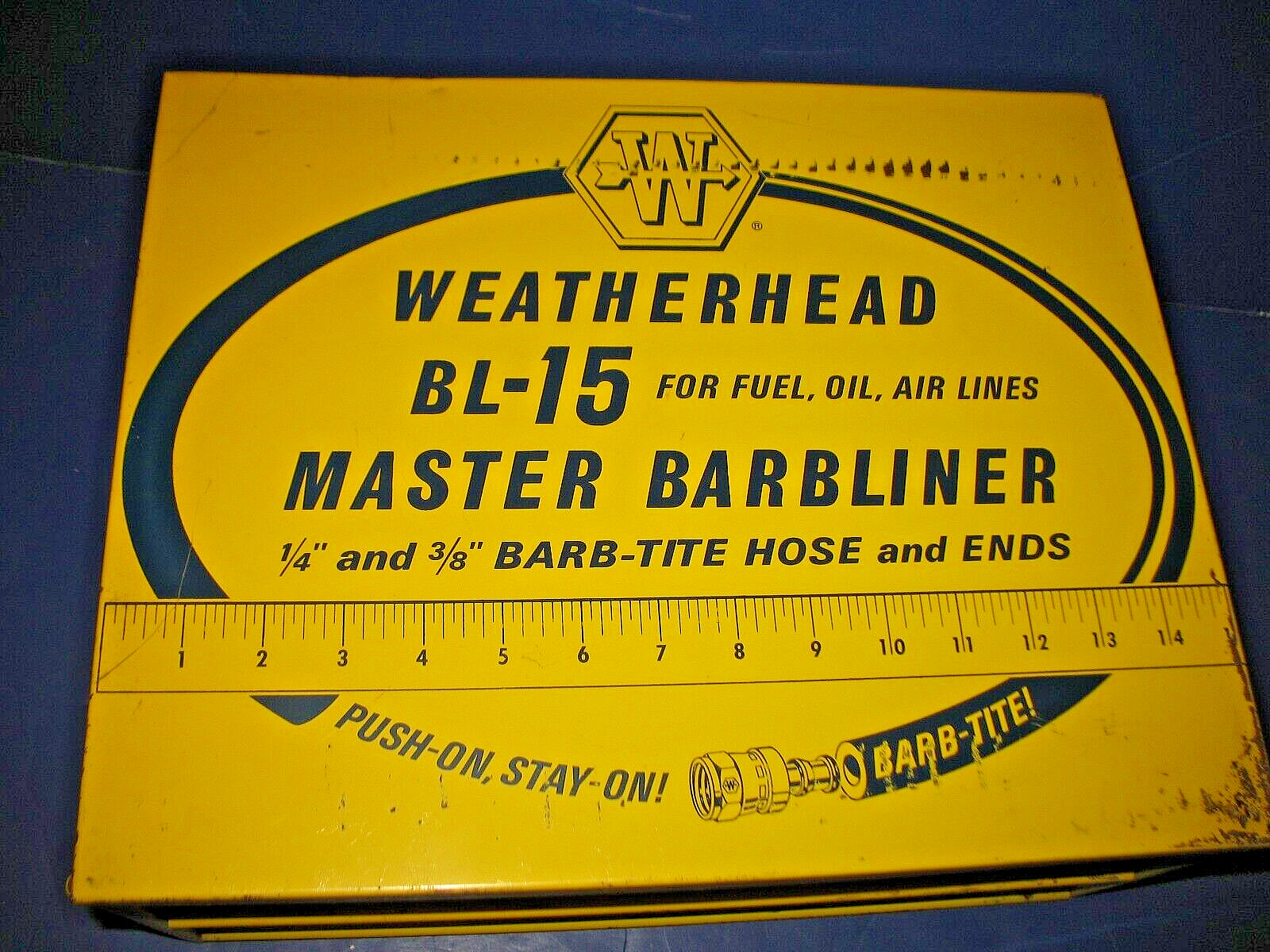 WEATHERHEAD – VINTAGE 20 SLOT + 2 COMPARTMENT ADVERTISING PARTS AUTO GAS OIL