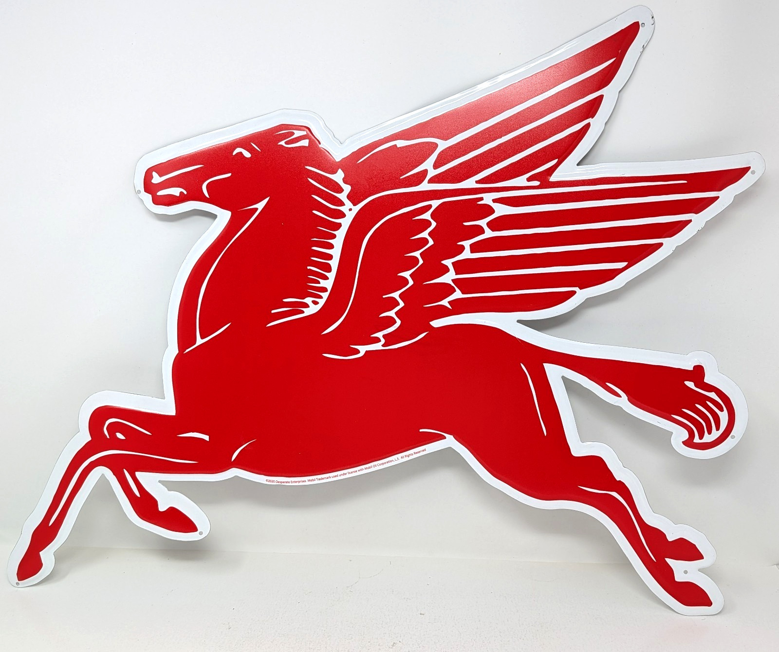 Mobil Pegasus Sign Oil And Gas Tin Reproduction 2020