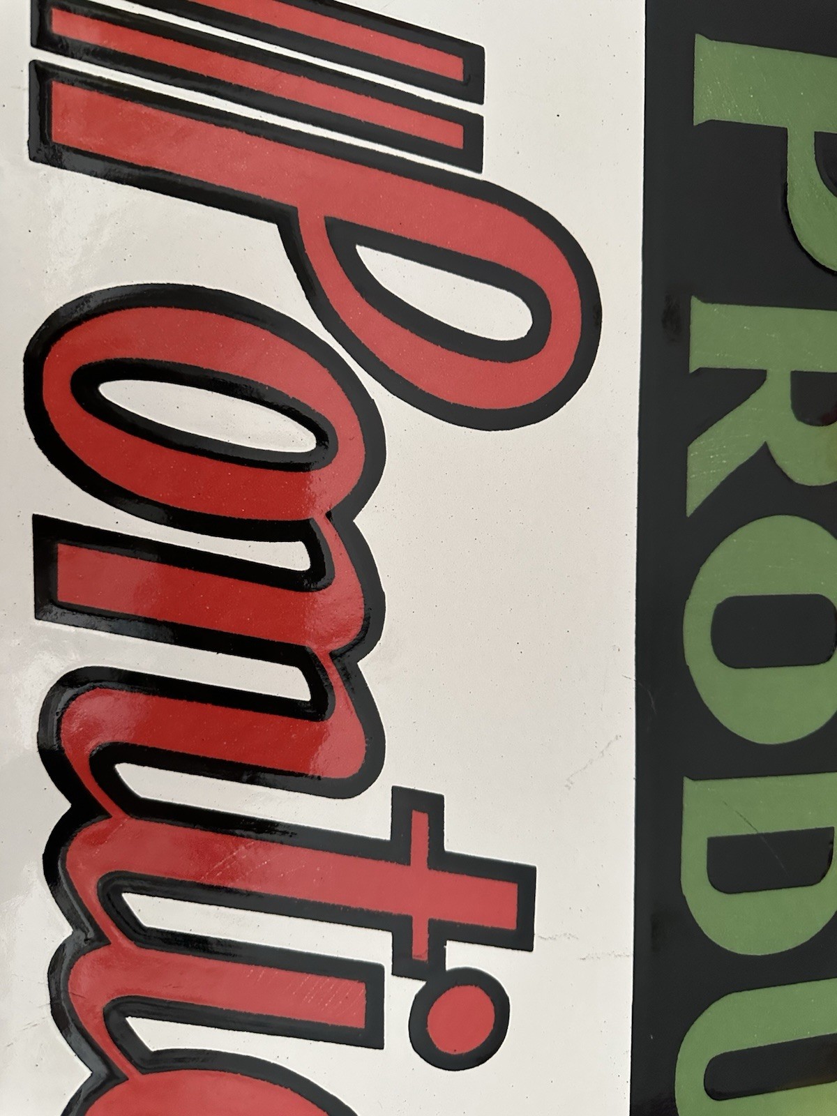 Porcelain Enamel Single Sided General Motors Product Pontiac Sign