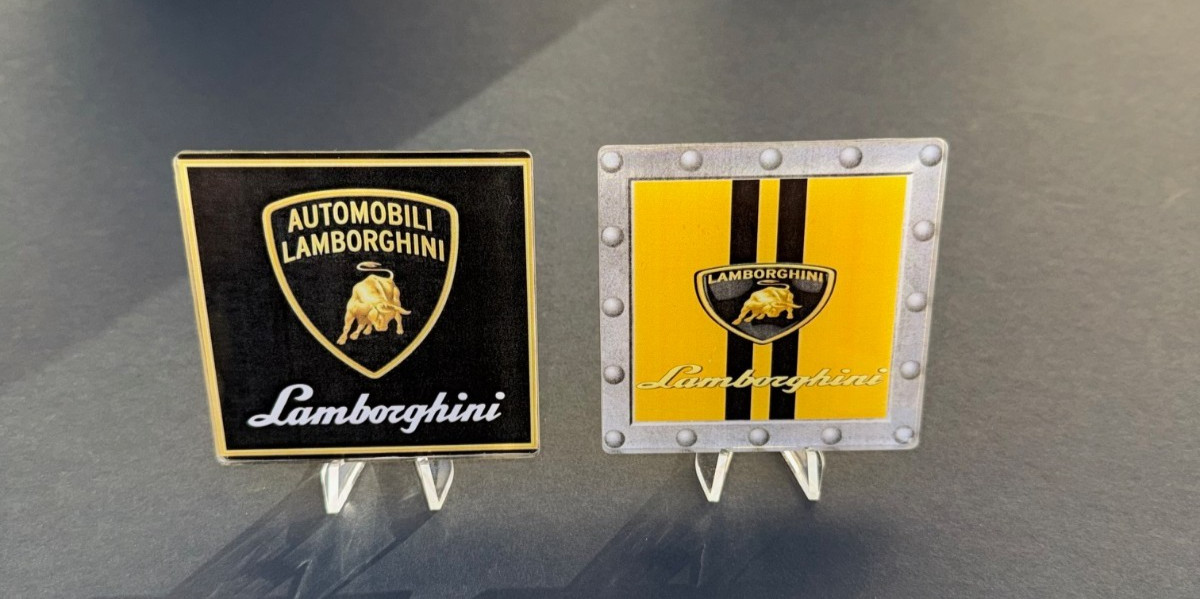 Lamborghini Collectible Art for Display Case / Diorama/ Slot car scenes