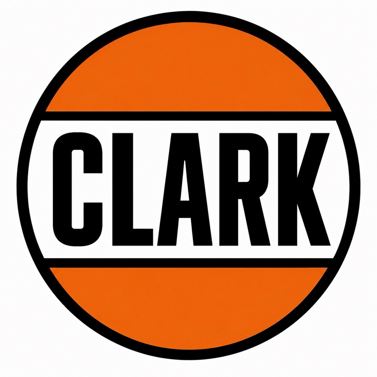 Hi Gloss Clark Gasoline Retro Vintage Style Metal Sign