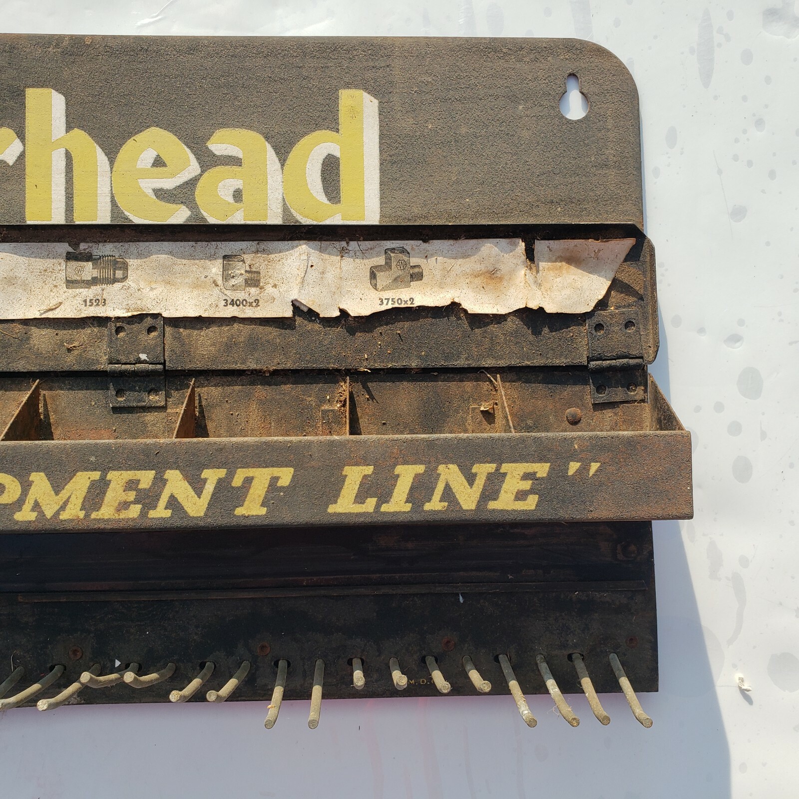 Vintage Weatherhead Automotive Store Display-The Original Equipment Line