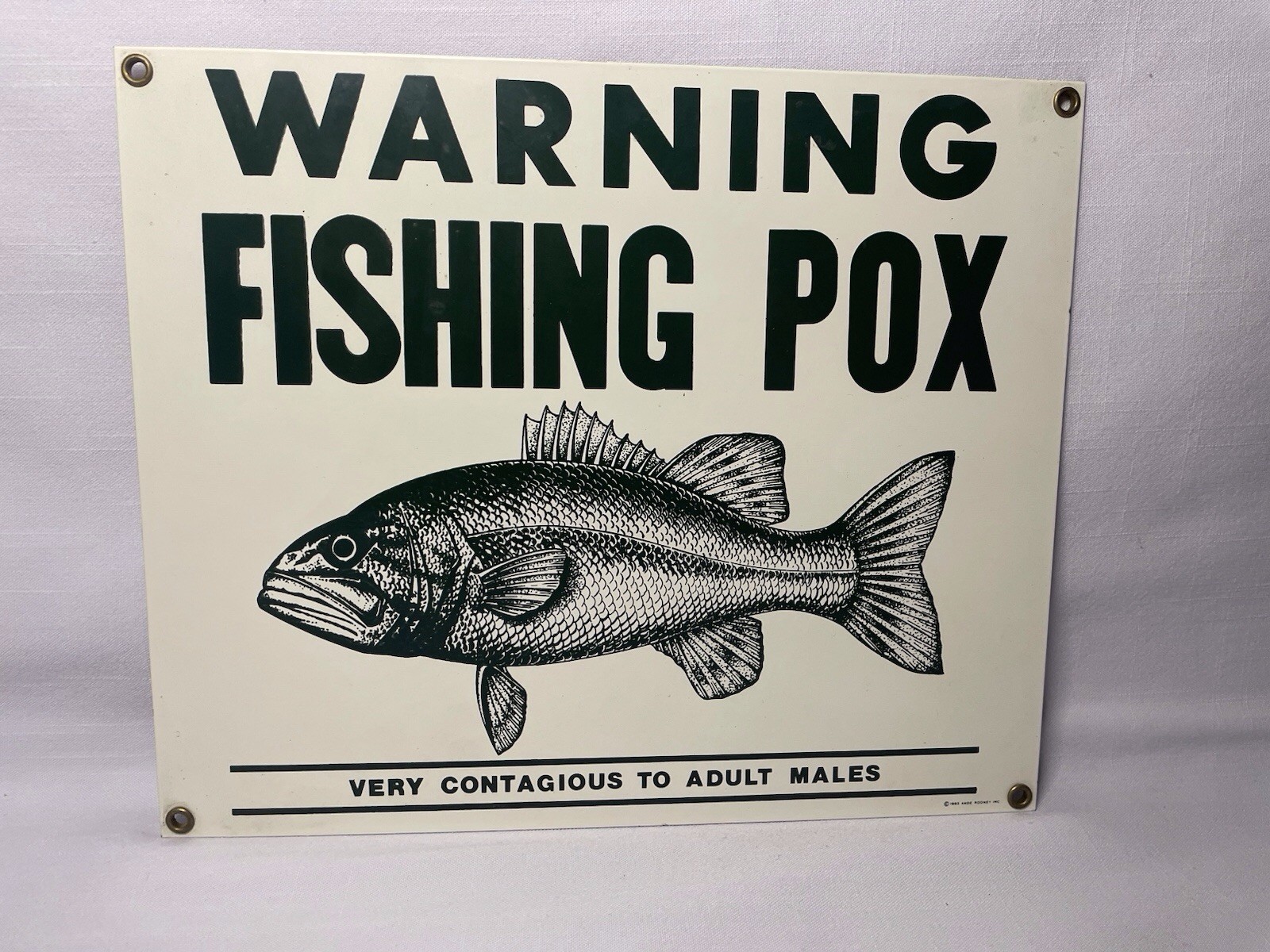 Vintage Porcelain Advertising Sign