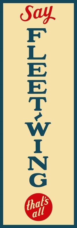 Fleet Wing Gasoline Vertically Oriented New Metal Sign: 6″ x 18″ – Ships Free