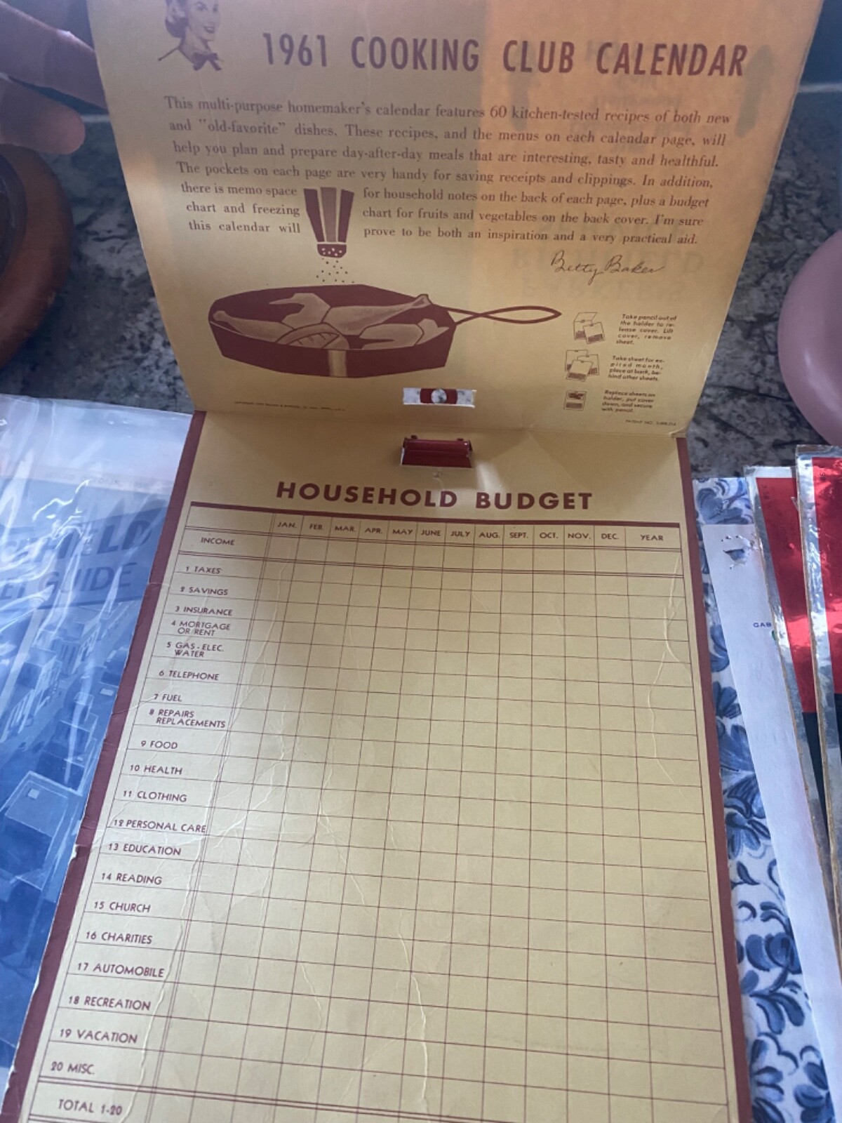Parkers Richfield Service Hollywood california calendar budget