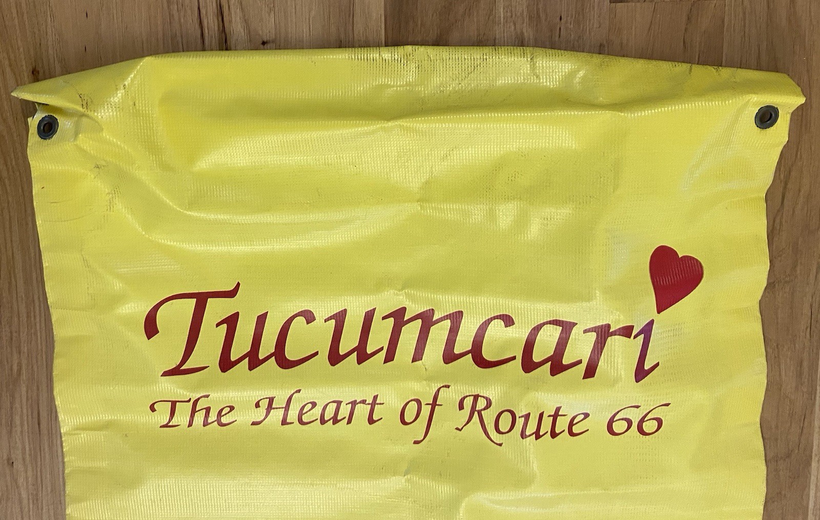 Route 66 Tucumcari, NM Diamond Jubilee 75 Years Outdoor Vinyl Banner 27”x54”