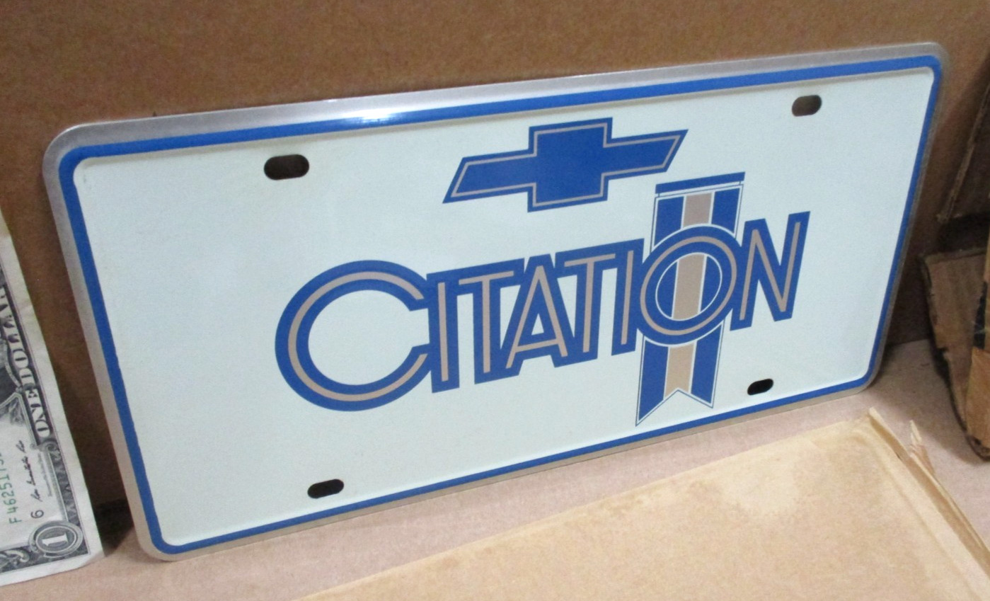 CHEVY Chevrolet – ORIGINAL BOWTIE 9 TAG Full Dealer Set IN BOX for New Car 1980s
