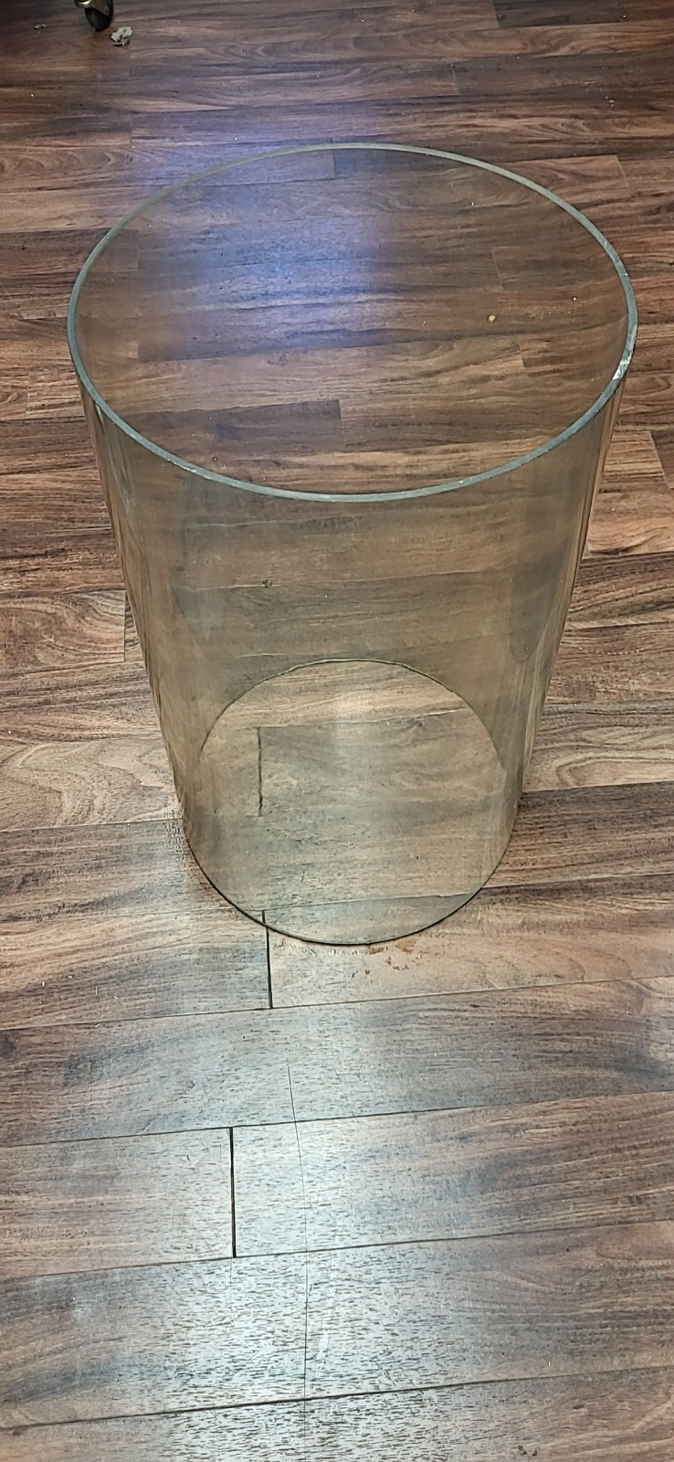 Visible Gas Pump Clear Glass Cylinder vintage antique