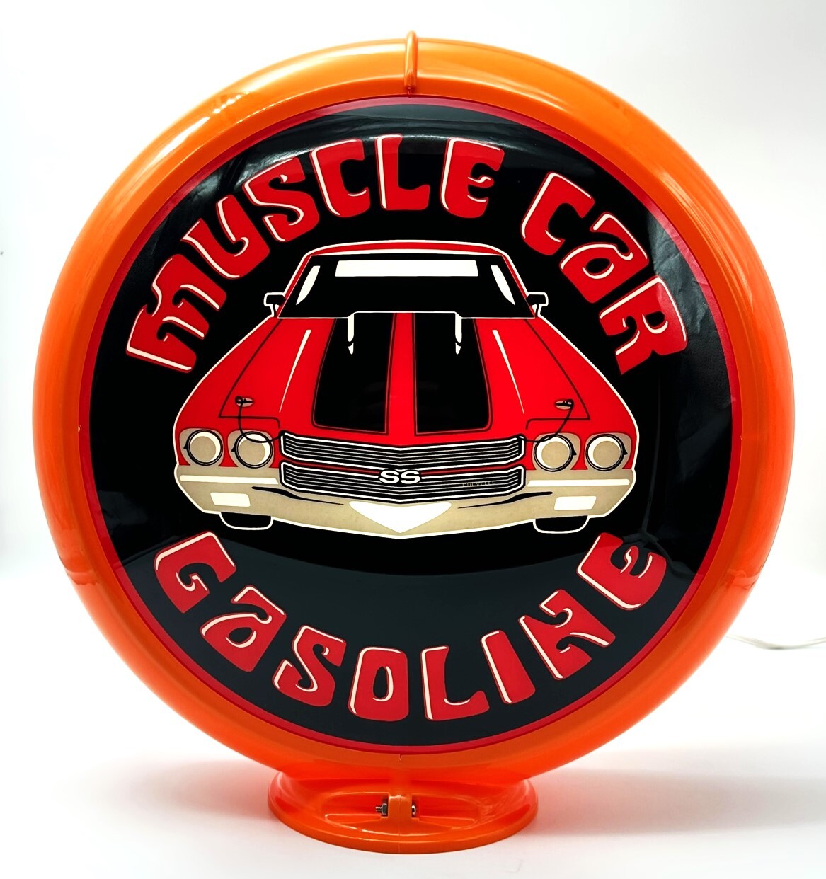 CHEVELLE MUSCLE CAR GASOLINE 13.5″ Gas Pump Globe – CHEVELLE FANS CK THIS OUT!
