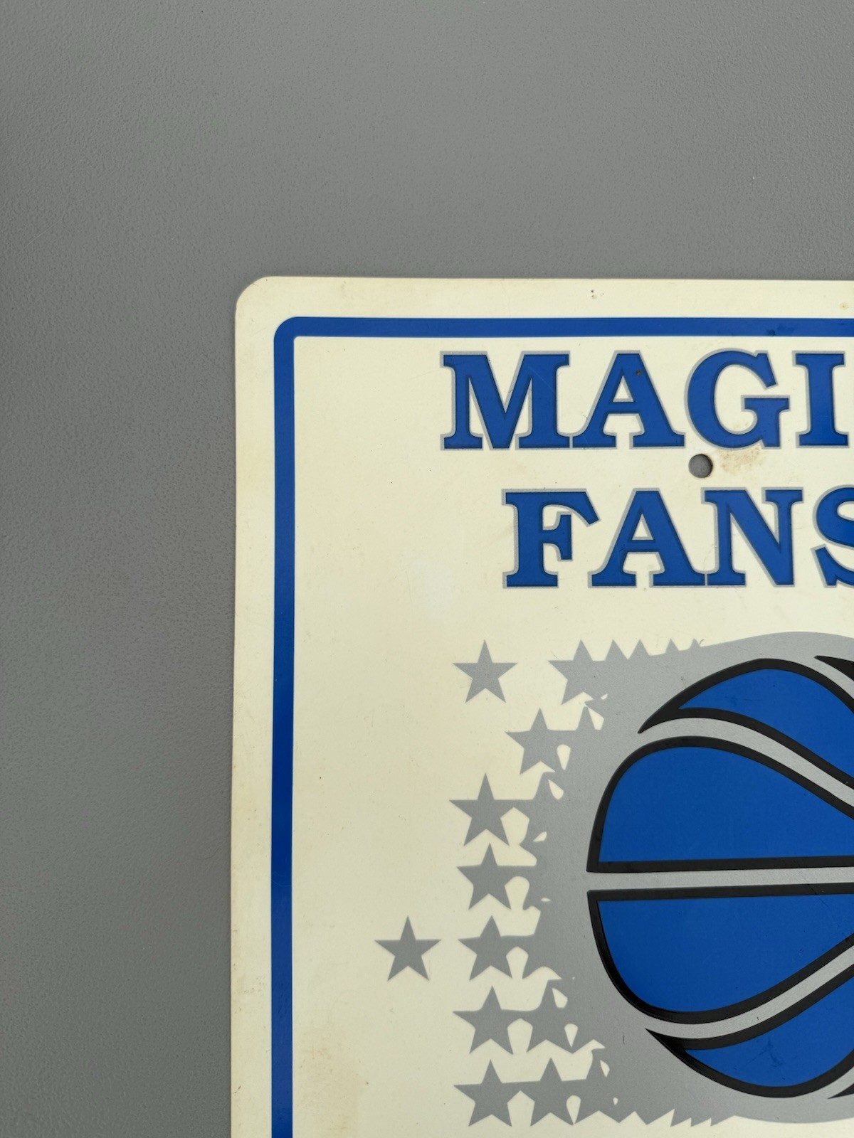 Orlando Magic Parking Only Sign – Magic Fans – NBA Vintage Garage Room Sign