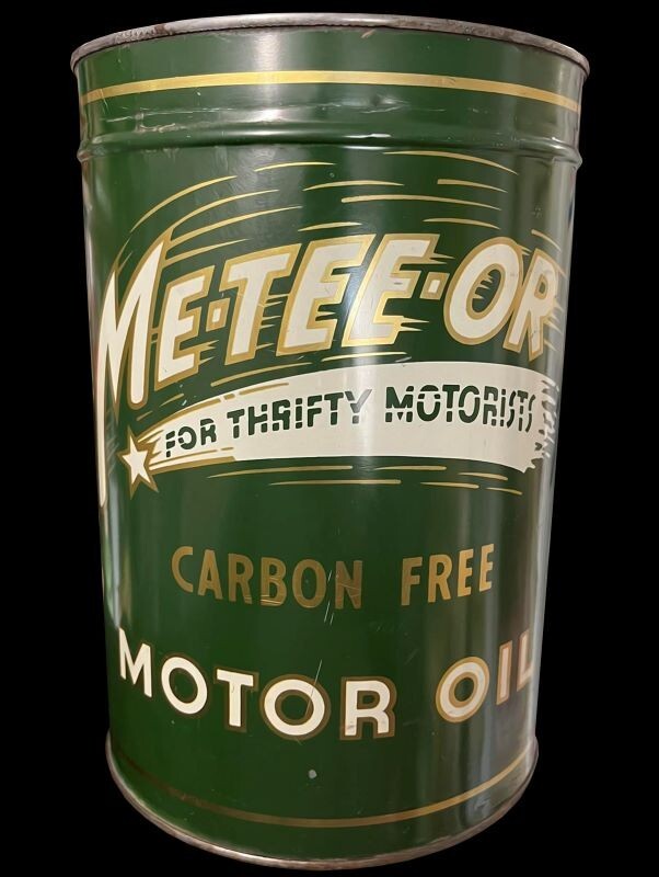 Me-Tee-Or Carbon Free Motor Oil NEW METAL SIGN: 12×16 Free Shipping