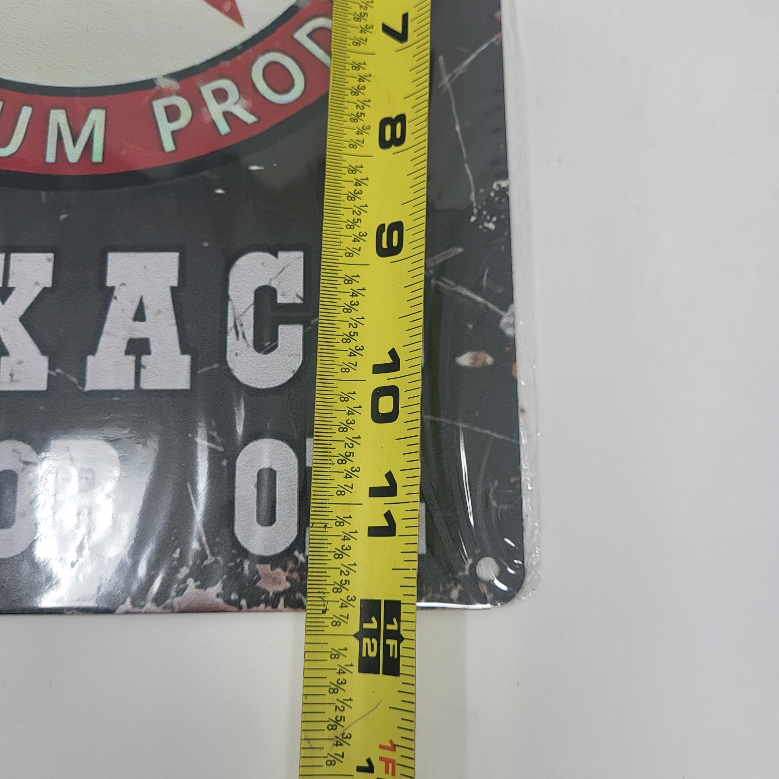 2 Metal Garage Mancave Workshop Retro Vintage Look Signage Signs Oil Gas STP