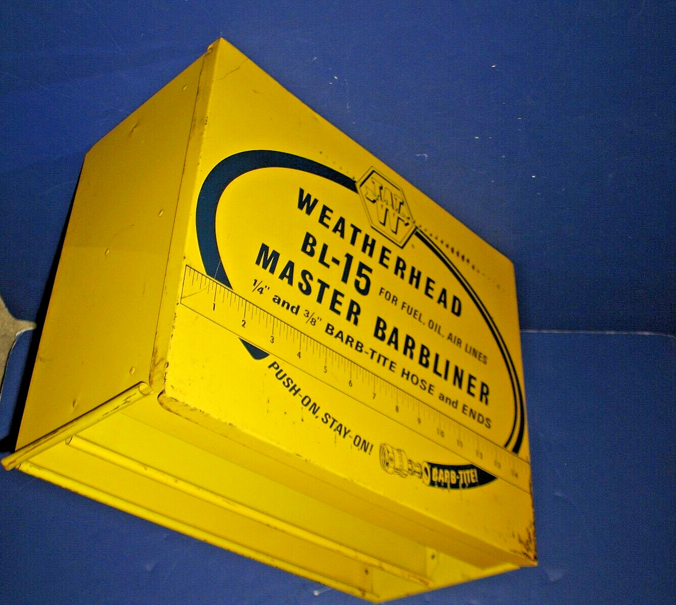 WEATHERHEAD – VINTAGE 20 SLOT + 2 COMPARTMENT ADVERTISING PARTS AUTO GAS OIL