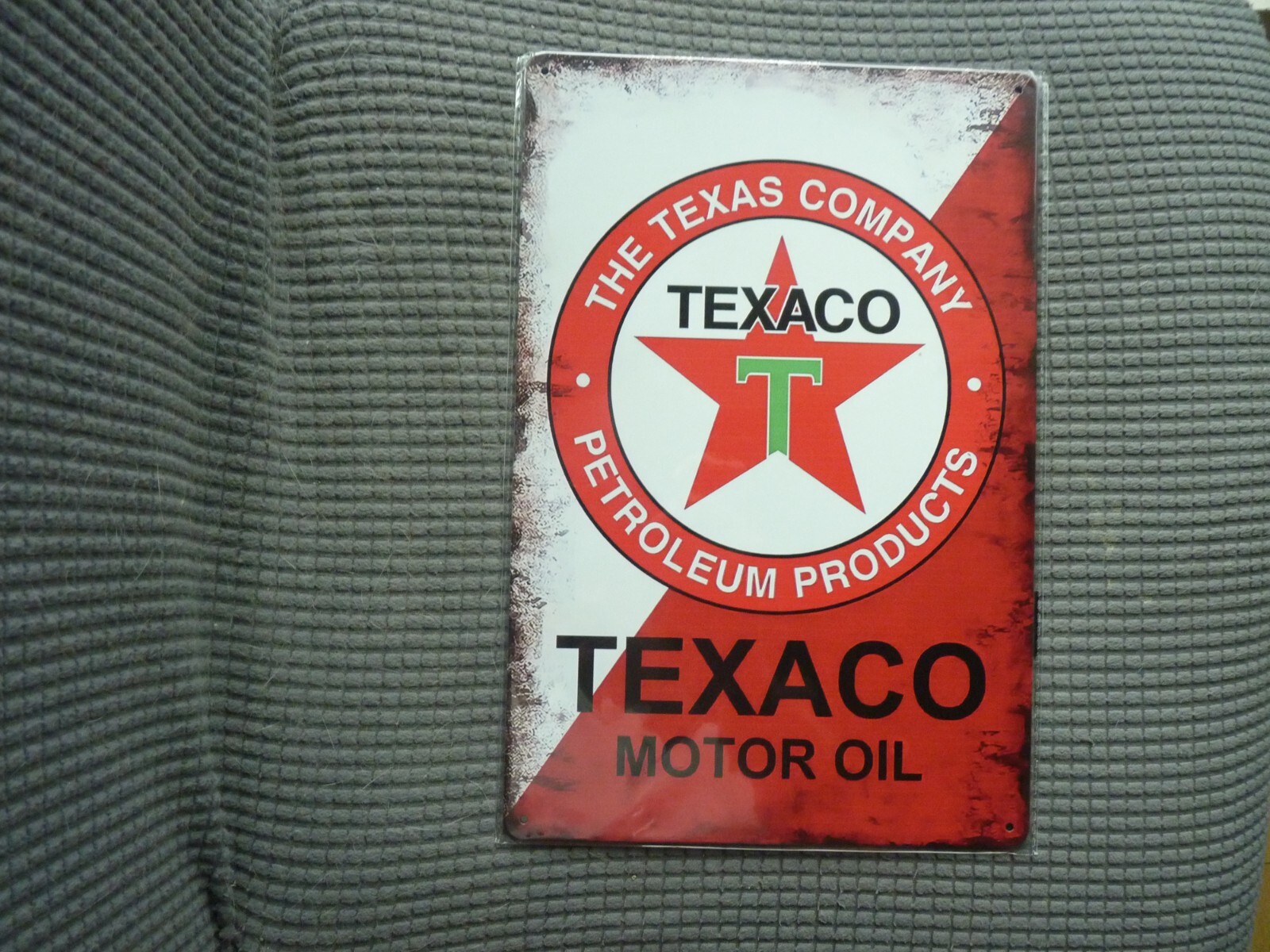 Texaco Gas the texas company Garage Sign reproduction BRAND NEW