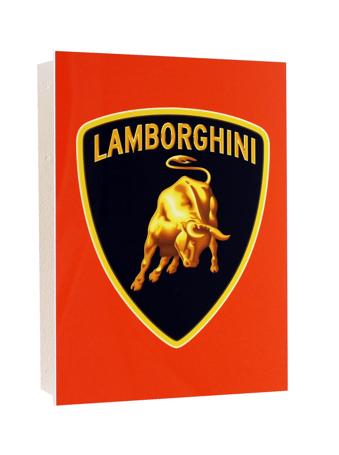 Lamborghini Badge Emblem , Metal Sign