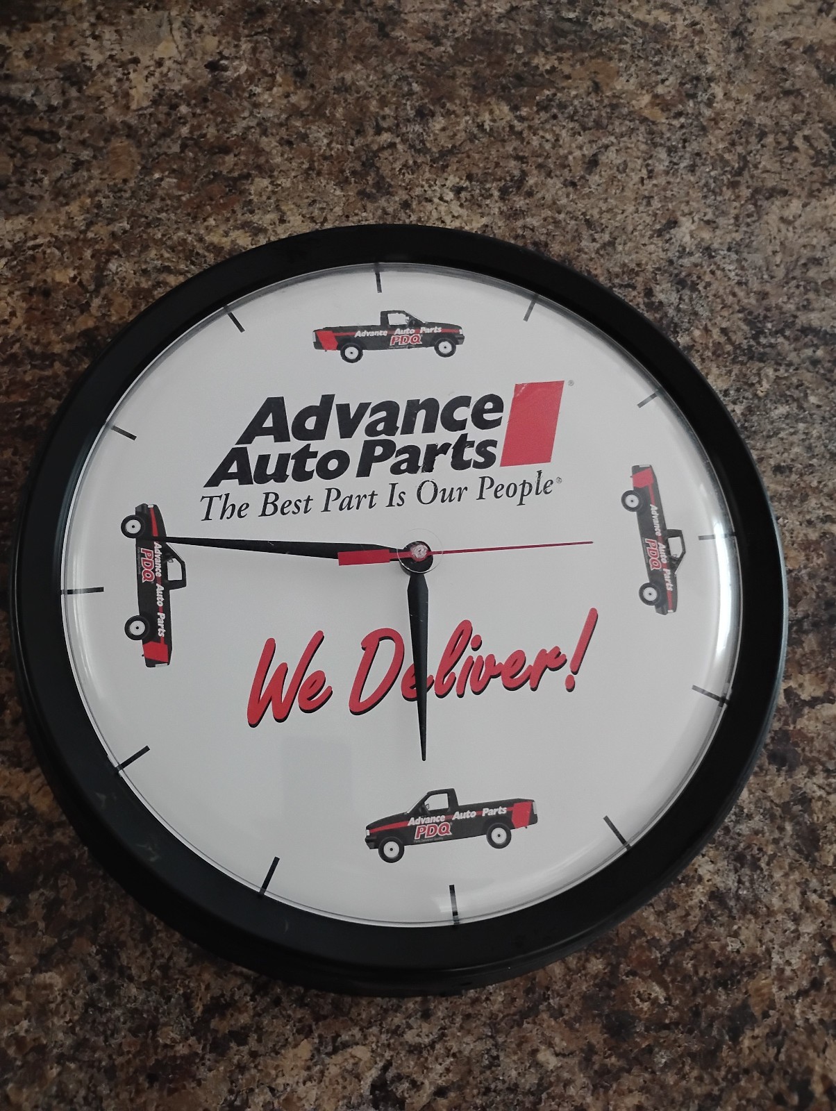 Advance Auto Parts Store WALL CLOCK Mechanic Advertising MAN CAVE