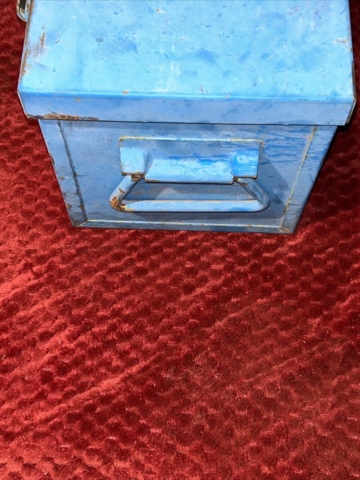 Rare ARIEL Oilfield Compressor Mechanic Toolbox 24x8x9 Industrial Vintage