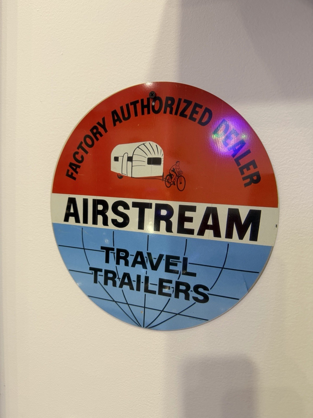 AIRSTREAM SIGN SIZE 12X12 INCHES NOT Old or Vintage