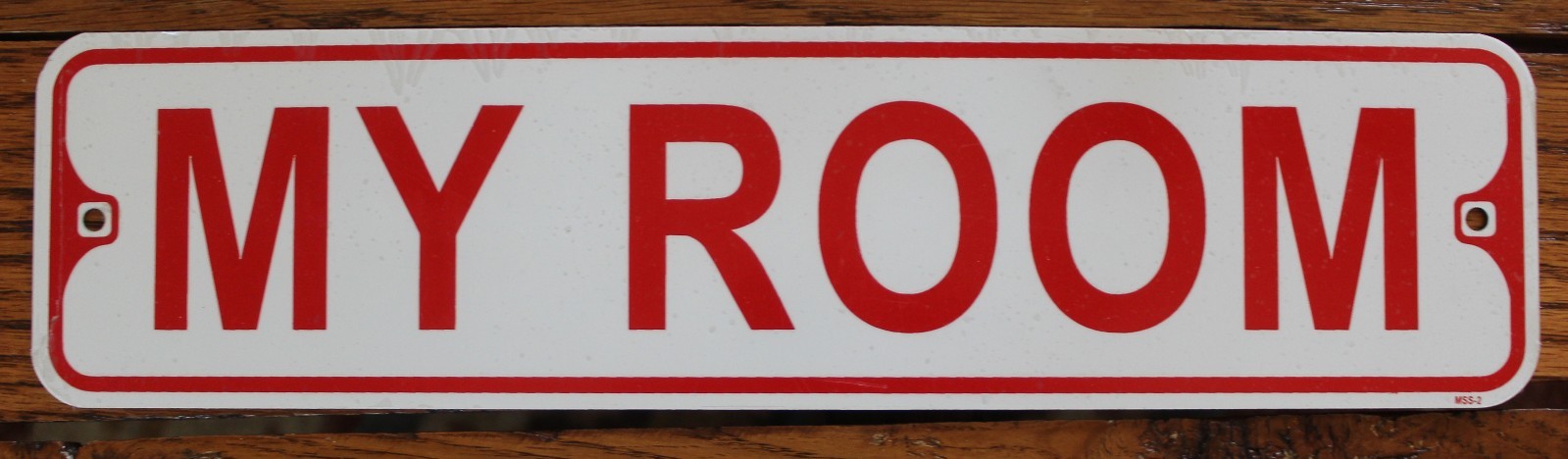 My Room Metal Street Sign Quality Crafted maker Door Decor Boys Girl 12″ x 3″