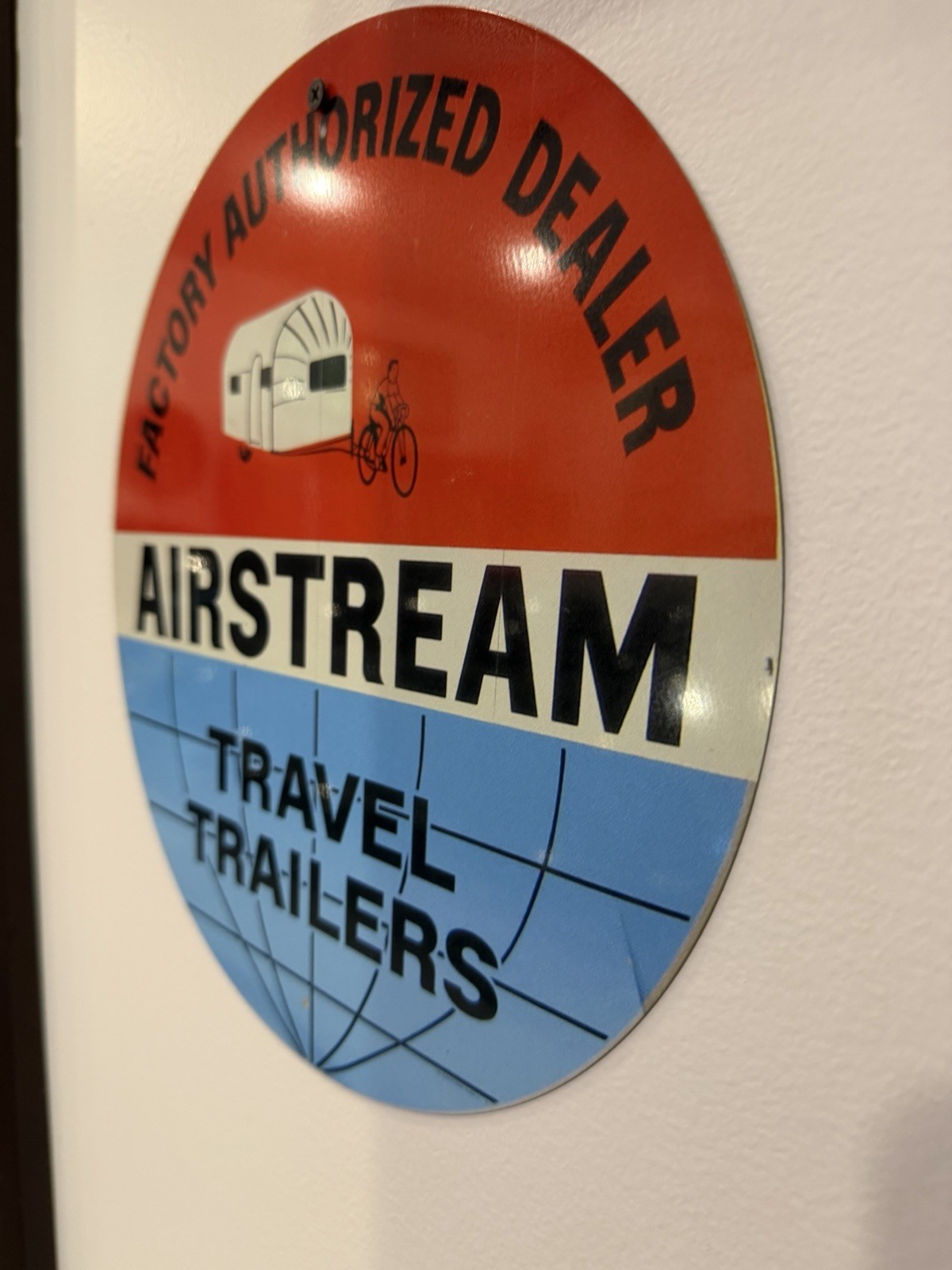 AIRSTREAM SIGN SIZE 12X12 INCHES NOT Old or Vintage