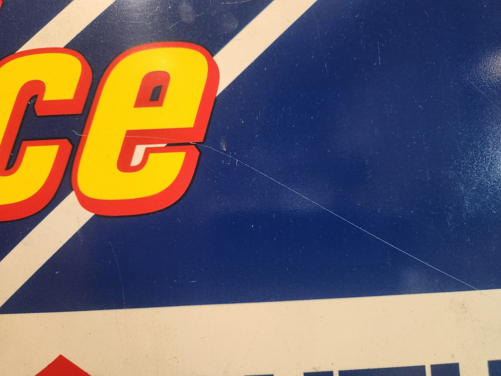 VINTAGE ORIGINAL SUZUKI DEALERSHIP FACTORY SERVICE SIGN THICK PLASTIC VERY NICE