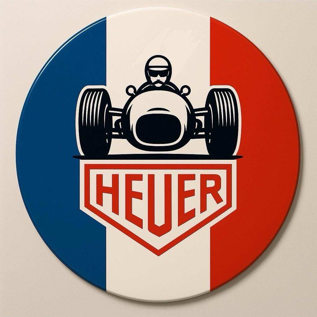 Lemans F1 Heuer Racing Vintage Style Metal Sign Hi Gloss