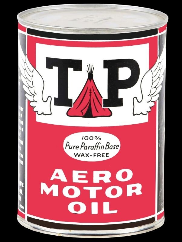Texas Pacific, TP Aero Motor Oil NEW METAL SIGN: 12 x 16″ and Free Shipping