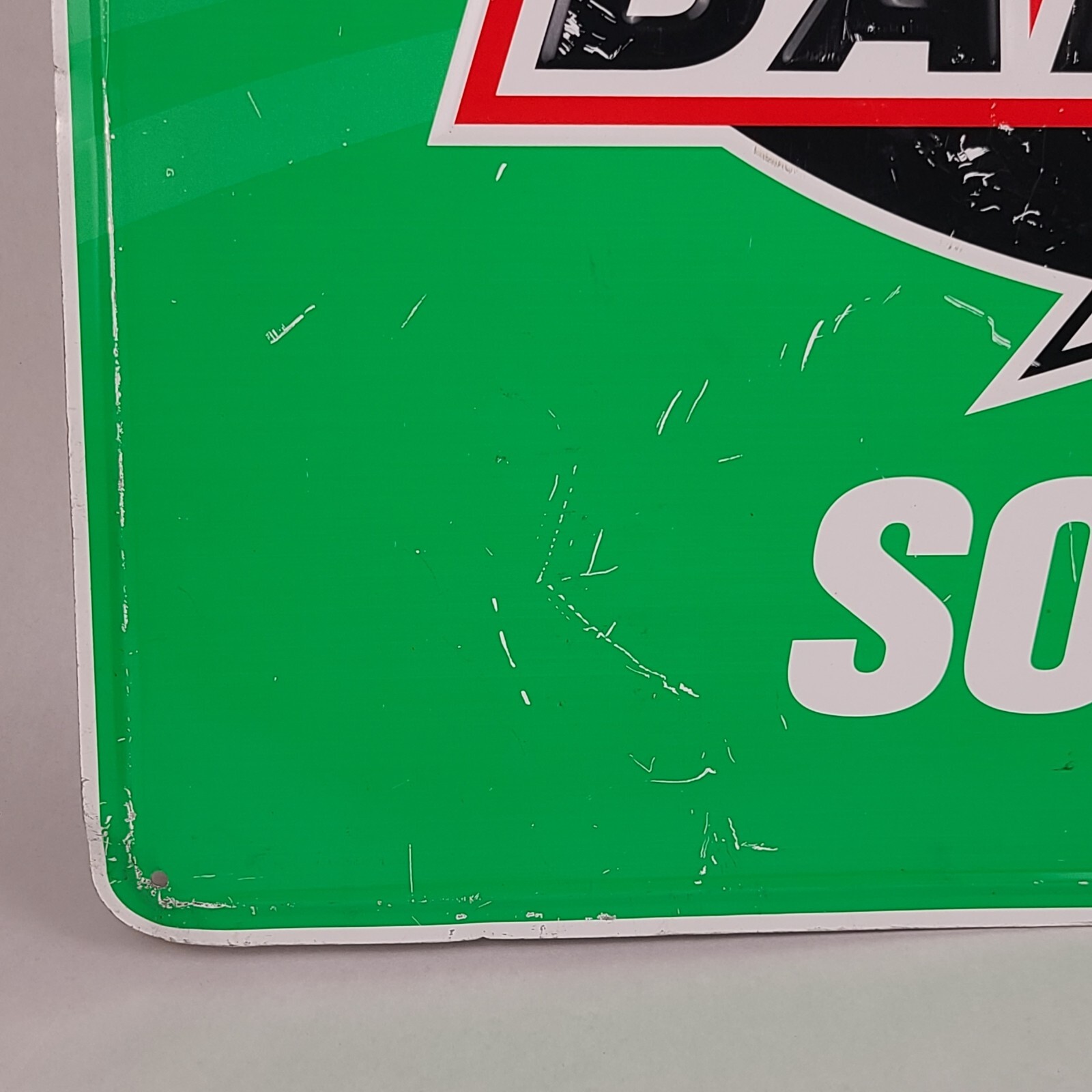 Interstate Batteries Sold Here Sign Large Metal 36″ x 24″ Garage Mechanic Decor