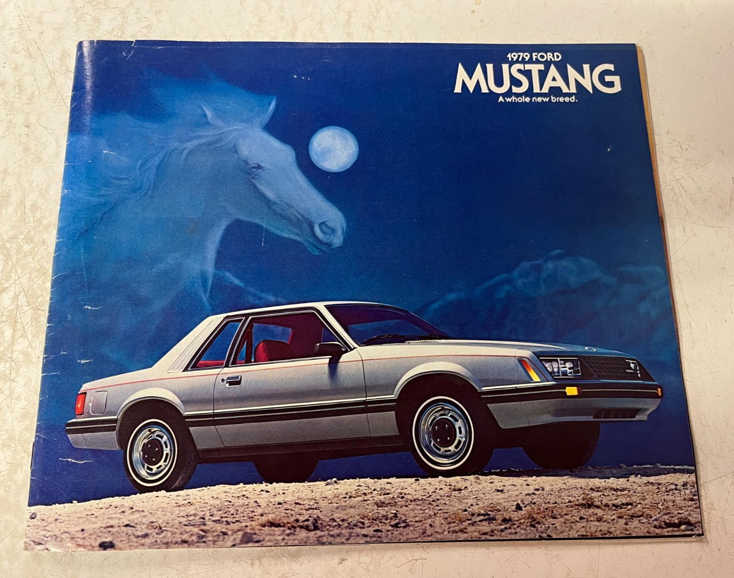 1979 Ford Mustang dealership Promo Booklet “A Whole New Breed” Cobra Ghia ++++++