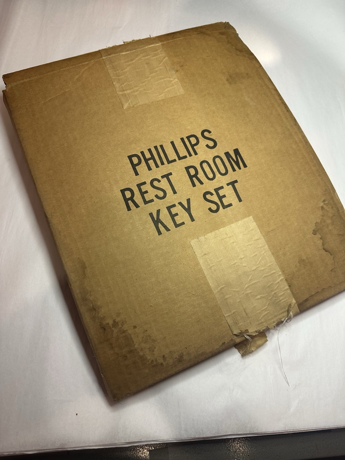 Original 1970’s Phillips 66 Restroom Sign Kit. NOS gas Station Advertising