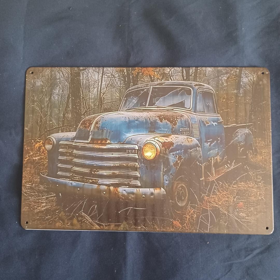 Metal Sign 8″ X 12″ Man Cave Garage Bar Oil Gas Station Wall Art Vintage Auto #2