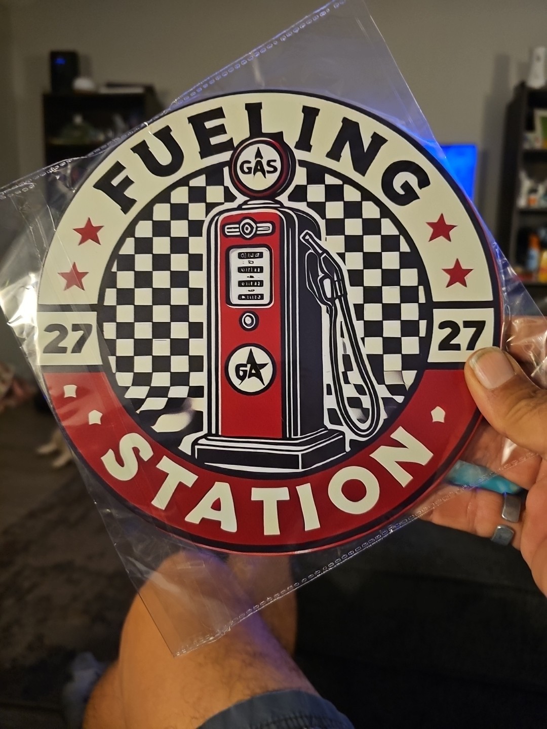 Fueling Station Wall Sign 7 3/4″