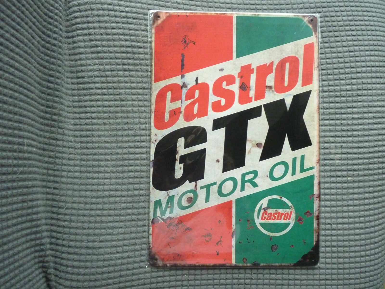 castrol gtx motor oil Garage Sign reproduction BRAND NEW
