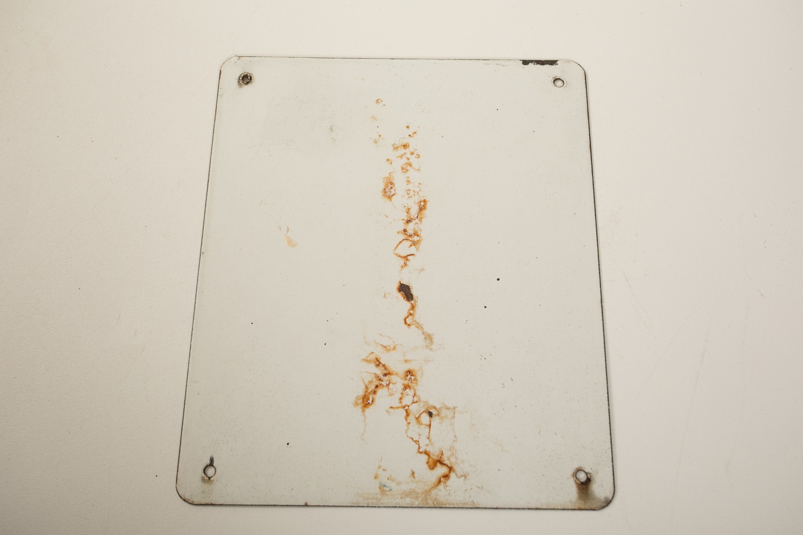 Pure Pep Gasoline Pump Plate Sign (P5L/JSF6) BE Sure WIth Pure Porcelain Enamel