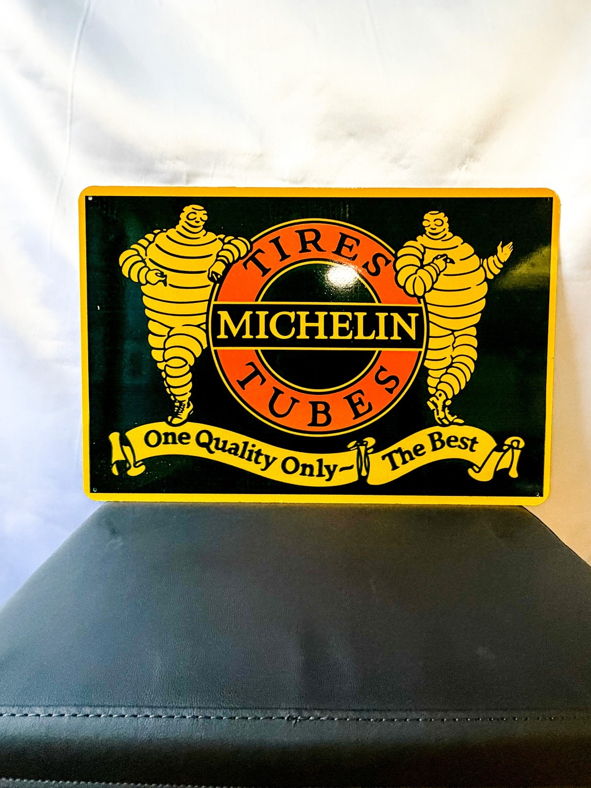 Michelin Tires – Vintage Advertising Heavy Metal Sign – 40 × 60 cm/15.7” × 23.6
