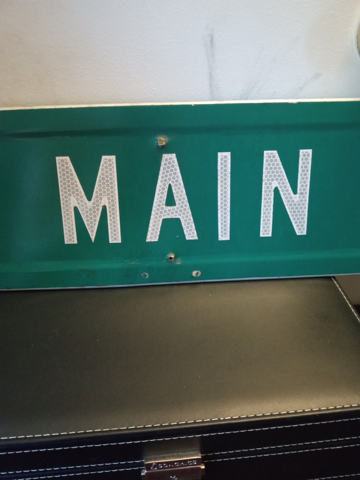 Collectable Mainstreet Sign 24×7 Inch New Brunswick Canada Man Cave Art