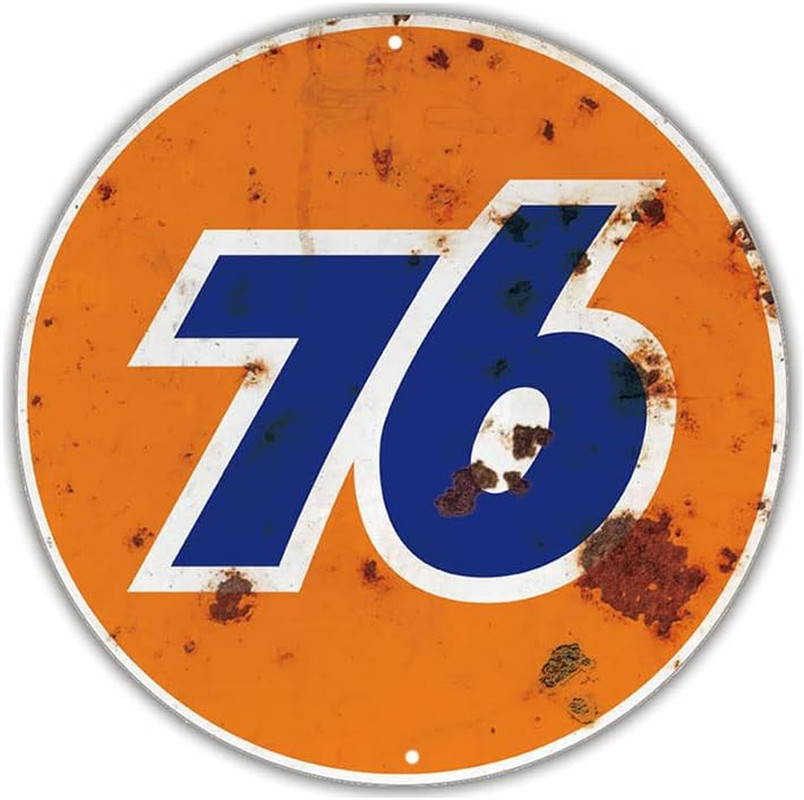 Reproduction Vintage Tin Signs, Gas Oil Car Metal Signs for Garage Man Cave Bar,