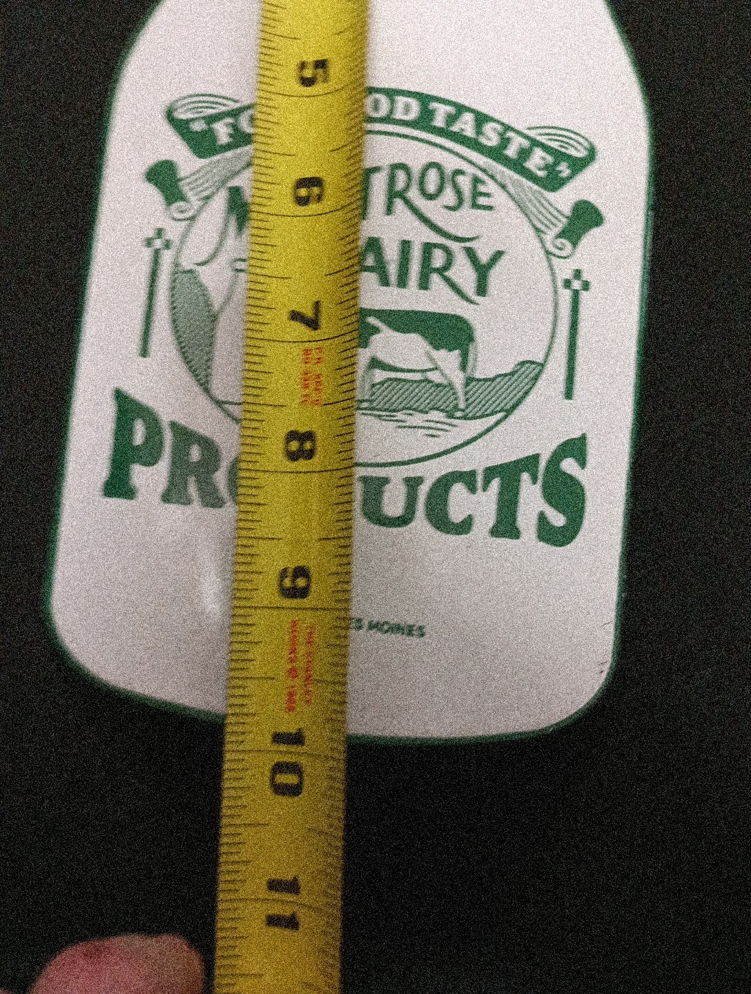 Porcelain Ask For Montrose Dairy Products Sign