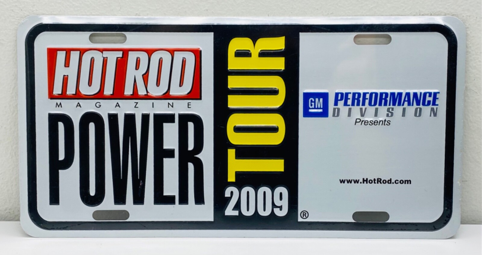 Hot Rod Power Magazine 2009 TOUR Collectible Plate GM Performance Division NEW