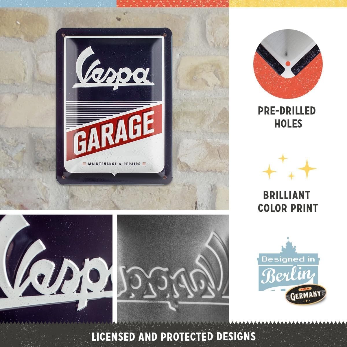 Vespa Roller Gift – High-Quality Print, 5.9″ x 7.9″