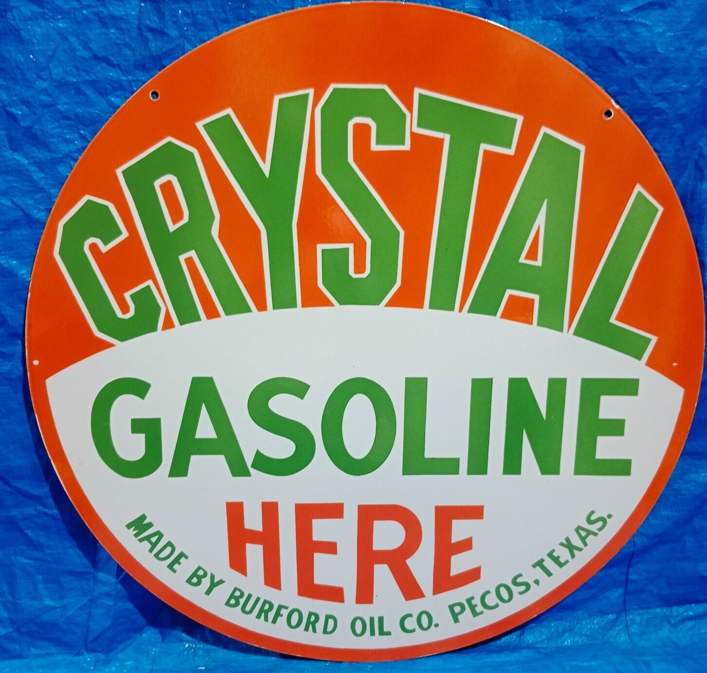 2 Porcelain Enamel Sign, More Details In Description