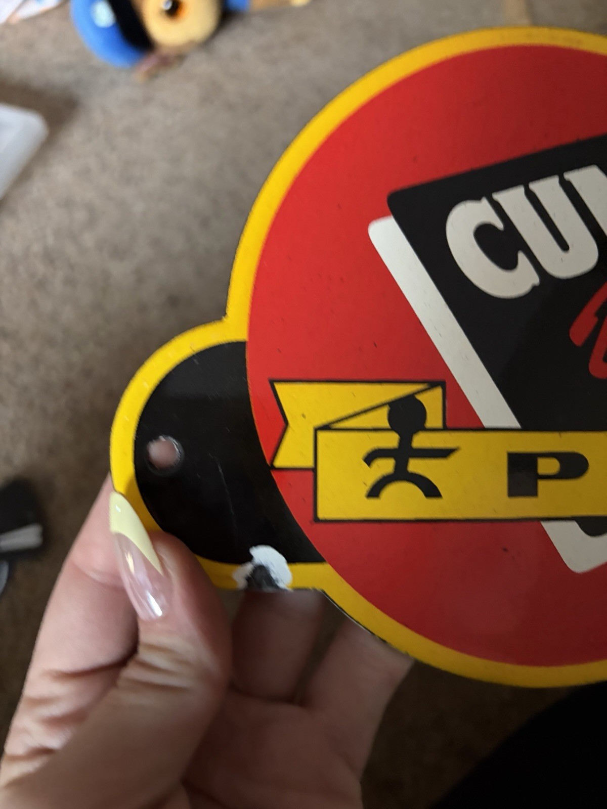Porcelain Cummins Dependable Diesel Power Sign