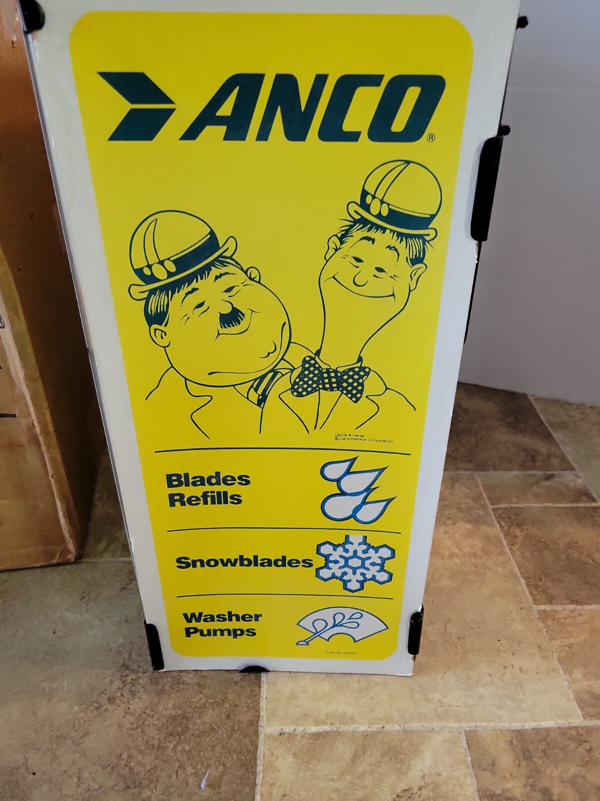 anco wiper blades Laurel & hardy British dealership Gas Station Oil Automotive