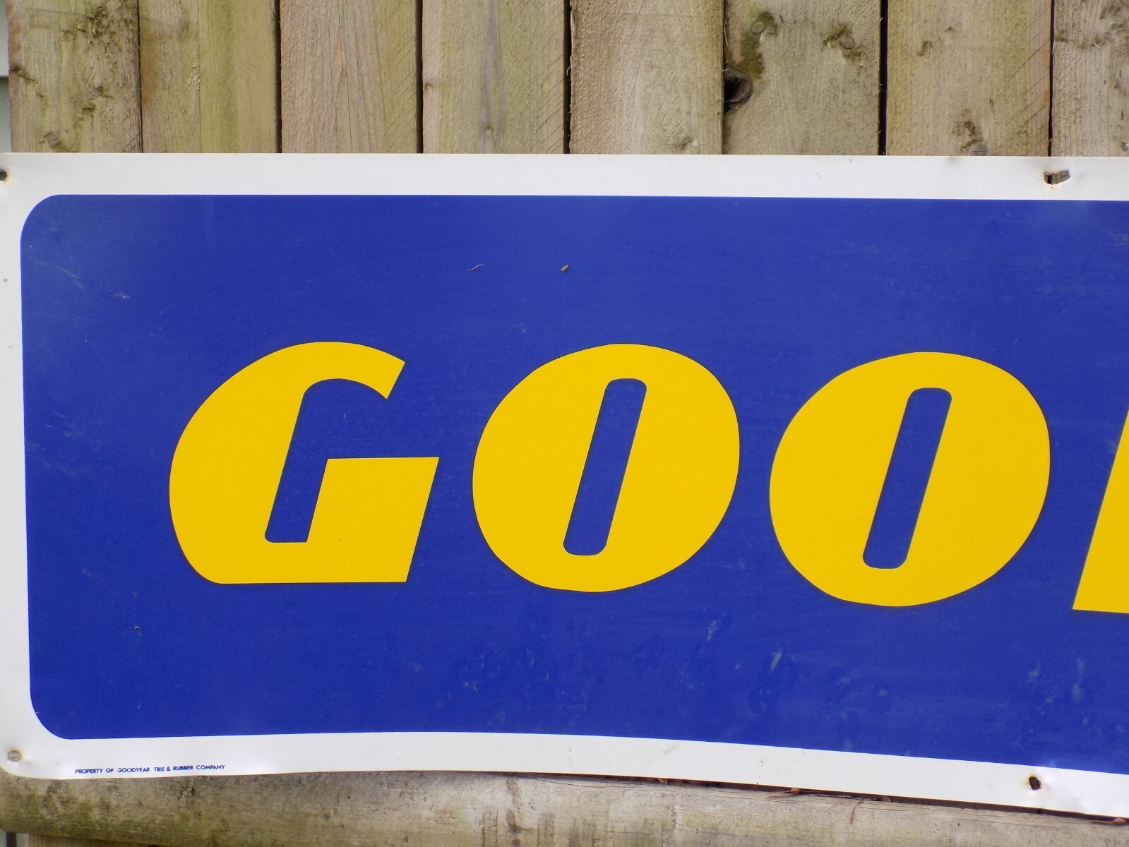 Vintage Good Year Farm Tires Sign