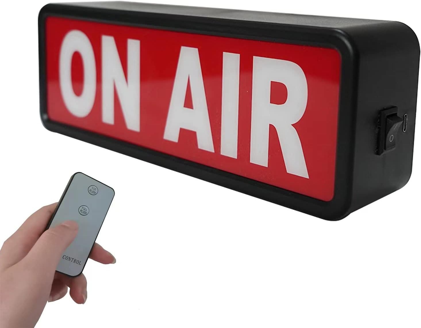 On Air Light Sign with Remote Control – LED Recording Indicator for Studios