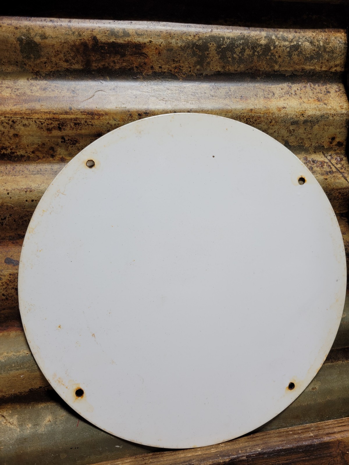 VINTAGE UNION OIL PORCELAIN SIGN AVIATION GASOLINE CAR MOTOR SERVICE SUPPLY 12″