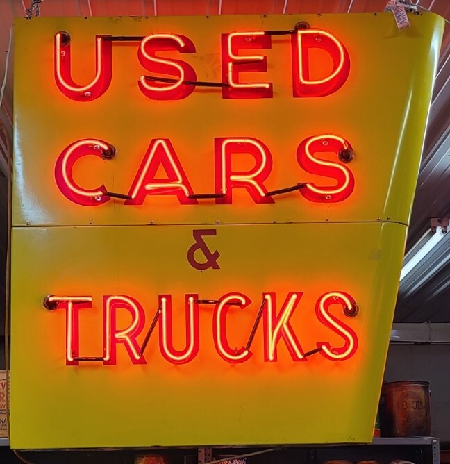 Used Cars Trucks Gas Oil Vintage Collectable