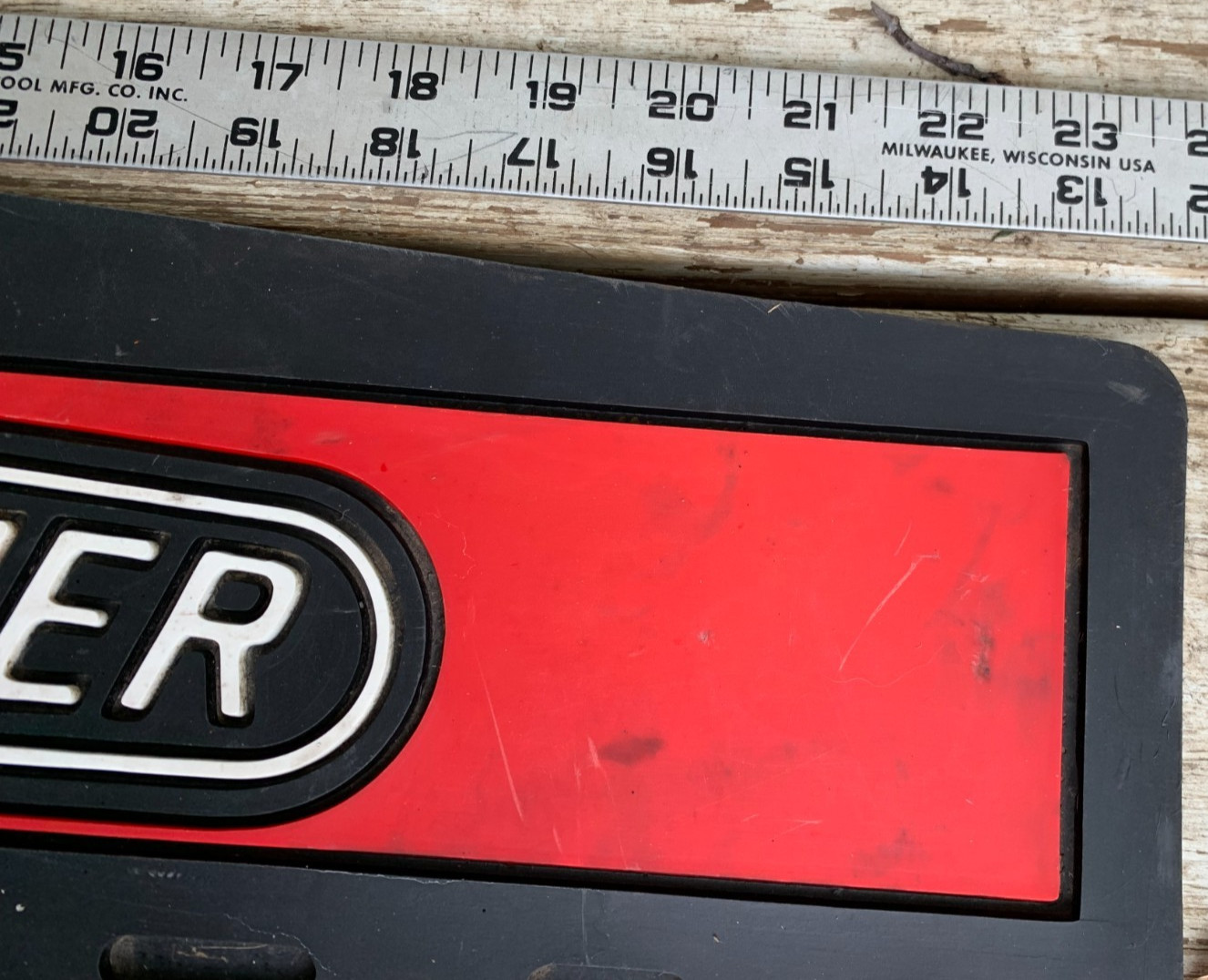 Rubber Ad Sign FREIGHTLINER Truck Mud Flap Part 24″